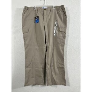 Galls Tac Force Tactical Pants Womens 20/32 Khaki Ripstop Cargo Work TT846